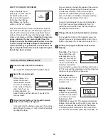 Preview for 12 page of Weslo Cadence E-30 Treadmill User Manual