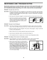 Preview for 12 page of Weslo Cadence Ex 18 User Manual