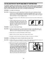 Preview for 12 page of Weslo Cadence ex14 (French) Livret D'Instructions Manual