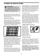 Preview for 14 page of Weslo Cadence ex14 (French) Livret D'Instructions Manual