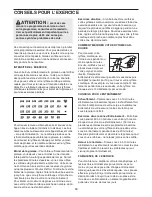 Preview for 14 page of Weslo Cadence J2.8 Treadmill (French) Manuel De L'Utilisateur