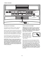 Preview for 13 page of Weslo Cadence J3.8 Treadmill User Manual