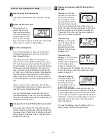 Preview for 14 page of Weslo Cadence J3.8 Treadmill User Manual