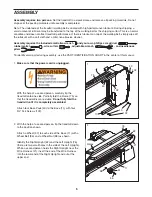 Preview for 5 page of Weslo Cadence R20 Treadmill User Manual