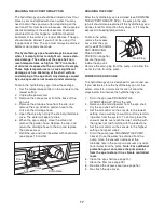 Preview for 17 page of Weslo Daybreak 510 Manual