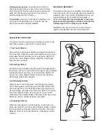 Preview for 11 page of Weslo PERSUIT 695i User Manual