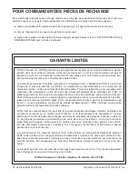 Preview for 32 page of Weslo Pro Crosswalk 7.8 Treadmill (French) Manuel De L'Utilisateur