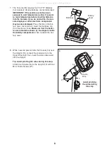 Preview for 8 page of Weslo Pursuit 30 User Manual