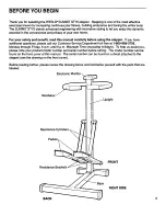 Preview for 3 page of Weslo Summit St75 Manual