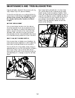 Preview for 12 page of Weslo Vector 403 User Manual