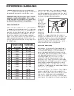 Preview for 9 page of Weslo WLMC003410 User Manual