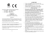 Preview for 2 page of Wessel-Werk EBK 360DC Operating Manual