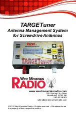 West Mountain Radio TARGETuner Operating Manual preview