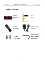 Preview for 3 page of West Ocean WS-604 User Manual