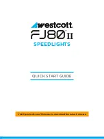 Westcott FJ80 II Quick Start Manual preview