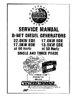 Westerbeke 13.5 KW EDE Service Manual preview