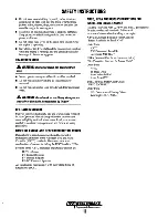 Preview for 6 page of Westerbeke 4.2 KW BCG-50Hz Service Manual