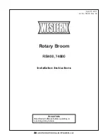 Western 74880 Installation Instructions Manual preview