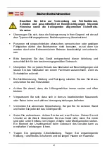 Preview for 6 page of Westfalia 77 49 01 Instruction Manual