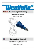 Preview for 2 page of Westfalia 81 61 95 Instruction Manual