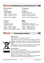 Preview for 22 page of Westfalia 81 80 49 Original Instruction Manual