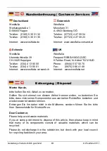 Preview for 19 page of Westfalia 816633 (M) Instruction Manual