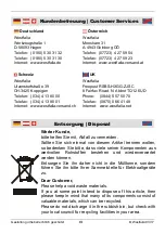 Preview for 22 page of Westfalia 85 27 05 Instruction Manual