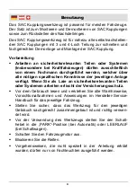 Preview for 8 page of Westfalia 85 34 94 Instruction Manual