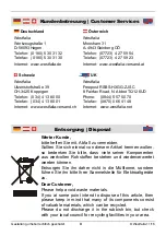 Preview for 54 page of Westfalia 88 04 22 Operating Instructions Manual