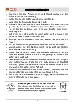 Preview for 22 page of Westfalia 88 04 26 Operating Instructions Manual