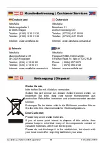 Preview for 19 page of Westfalia S1B-250AB Instruction Manual