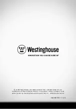 Preview for 36 page of Westinghouse 4895091378505 Instructions Manual