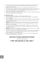 Preview for 4 page of Westinghouse 4895218312474 Instructions Manual