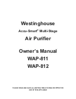 Westinghouse Accu-Smart WAP811 Owner'S Manual preview