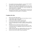 Preview for 9 page of Westinghouse Accu-Smart WAP811 Owner'S Manual