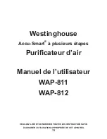 Preview for 33 page of Westinghouse Accu-Smart WAP811 Owner'S Manual