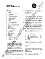 Westinghouse Digitrip RMS 500 Instructions Manual preview