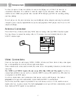 Preview for 8 page of Westinghouse LCD-TV User Manual