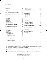 Preview for 2 page of Westinghouse LF 652 D User Manual