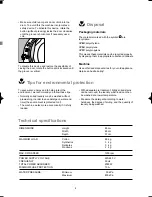 Preview for 4 page of Westinghouse LF 652 D User Manual