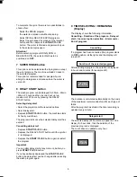 Preview for 9 page of Westinghouse LF 652 D User Manual