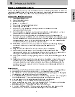 Preview for 5 page of Westinghouse LTV-27w6 HD User Manual