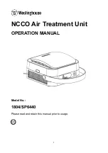 Westinghouse NCCO 1804/SP6440 Operation Manual preview