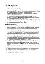 Preview for 5 page of Westinghouse NCCO 1804/SP6440 Operation Manual