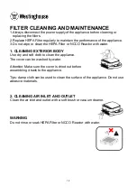 Preview for 12 page of Westinghouse NCCO 1804/SP6440 Operation Manual