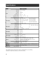 Preview for 62 page of Westinghouse VK-40F580D - 40" LCD TV User Manual