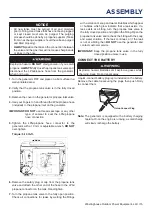 Preview for 15 page of Westinghouse WGEN5300DFC User Manual