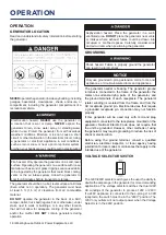 Preview for 16 page of Westinghouse WGEN5300DFC User Manual