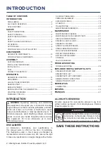 Preview for 2 page of Westinghouse WGen9500c User Manual