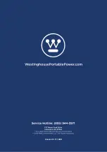 Preview for 33 page of Westinghouse WH10000 User Manual